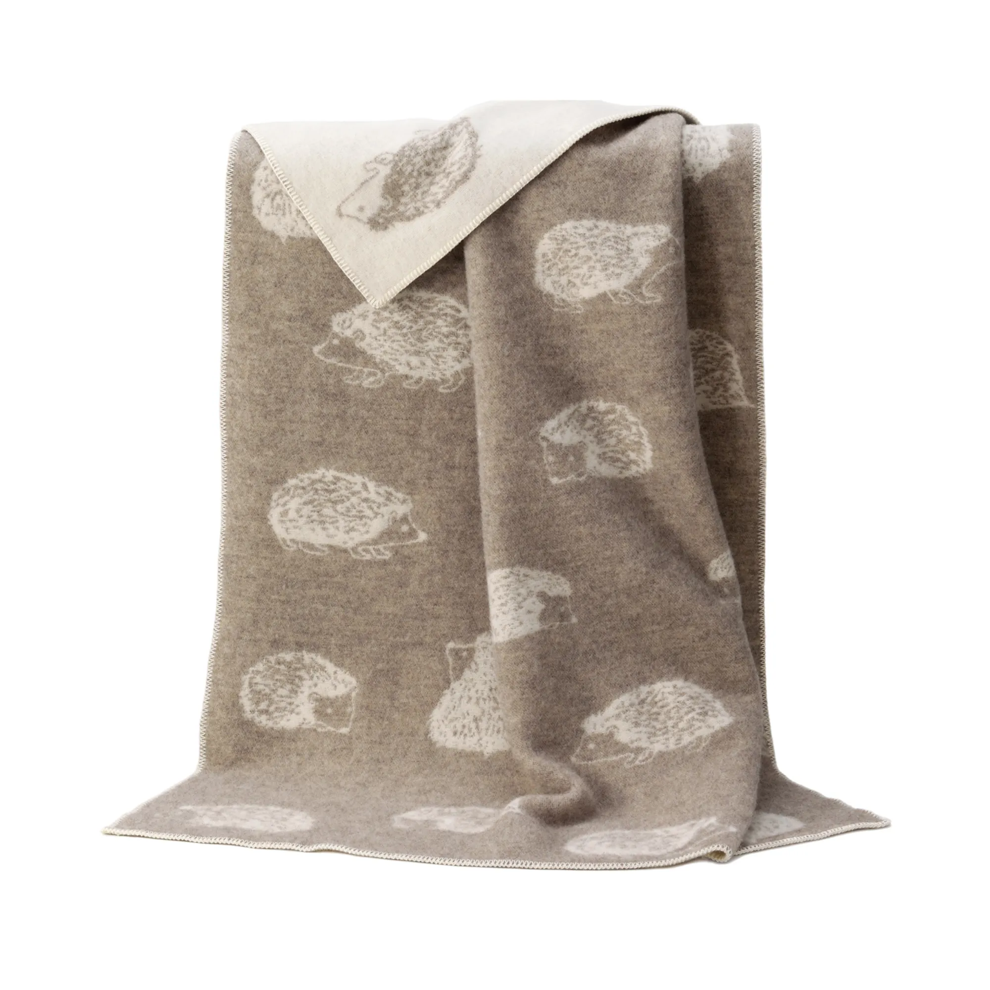 Hedgehog Wool Blanket B160027 Jj Textile Hedgehog Wool Blanket B160027 Jj Textile