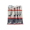 Red Festive Wool Blanket B150024 Jj Textile