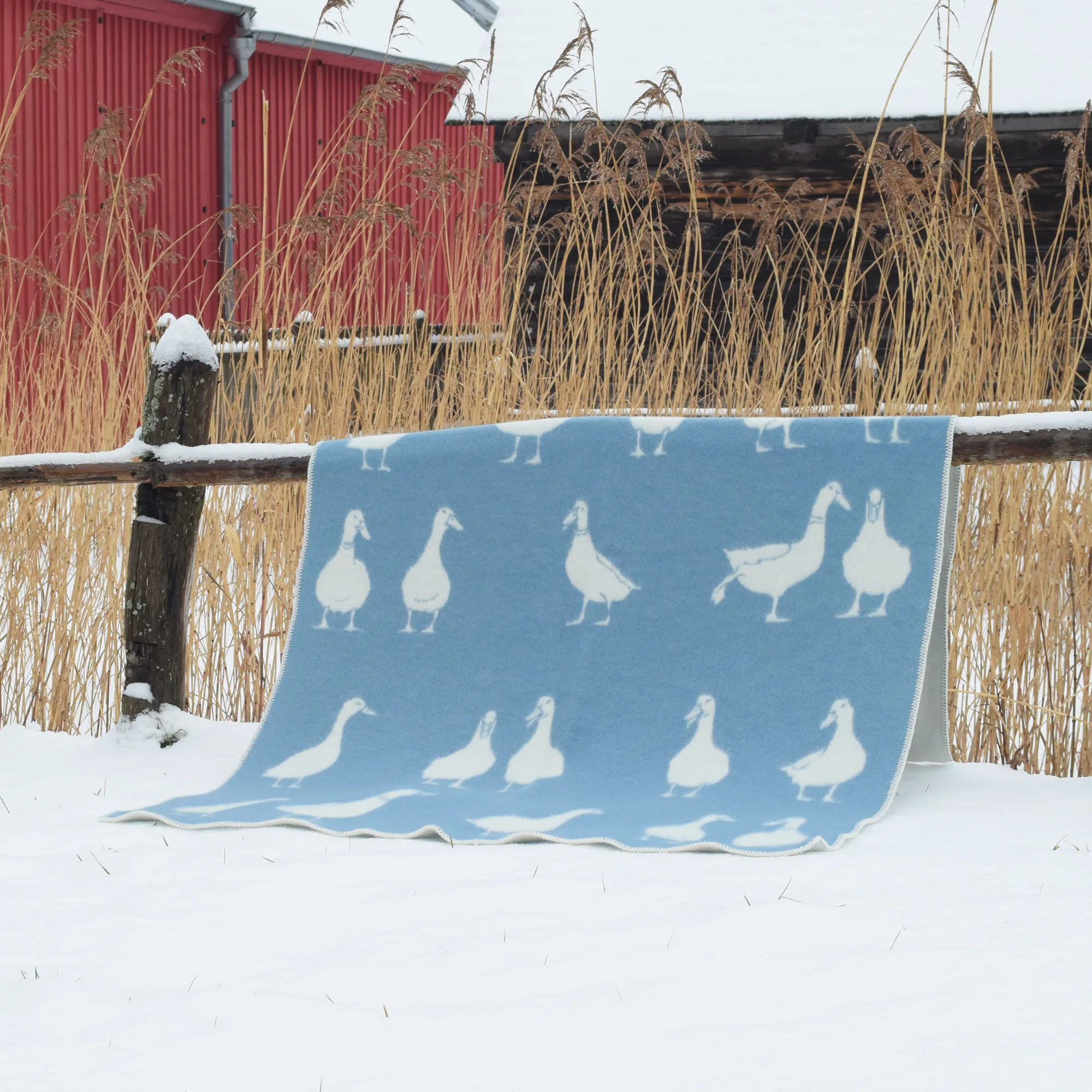Blue Duck Wool Blanket B170032 Jj Textile Lifestyle 2 Blue Duck Wool Blanket B170032 Jj Textile Lifestyle 2
