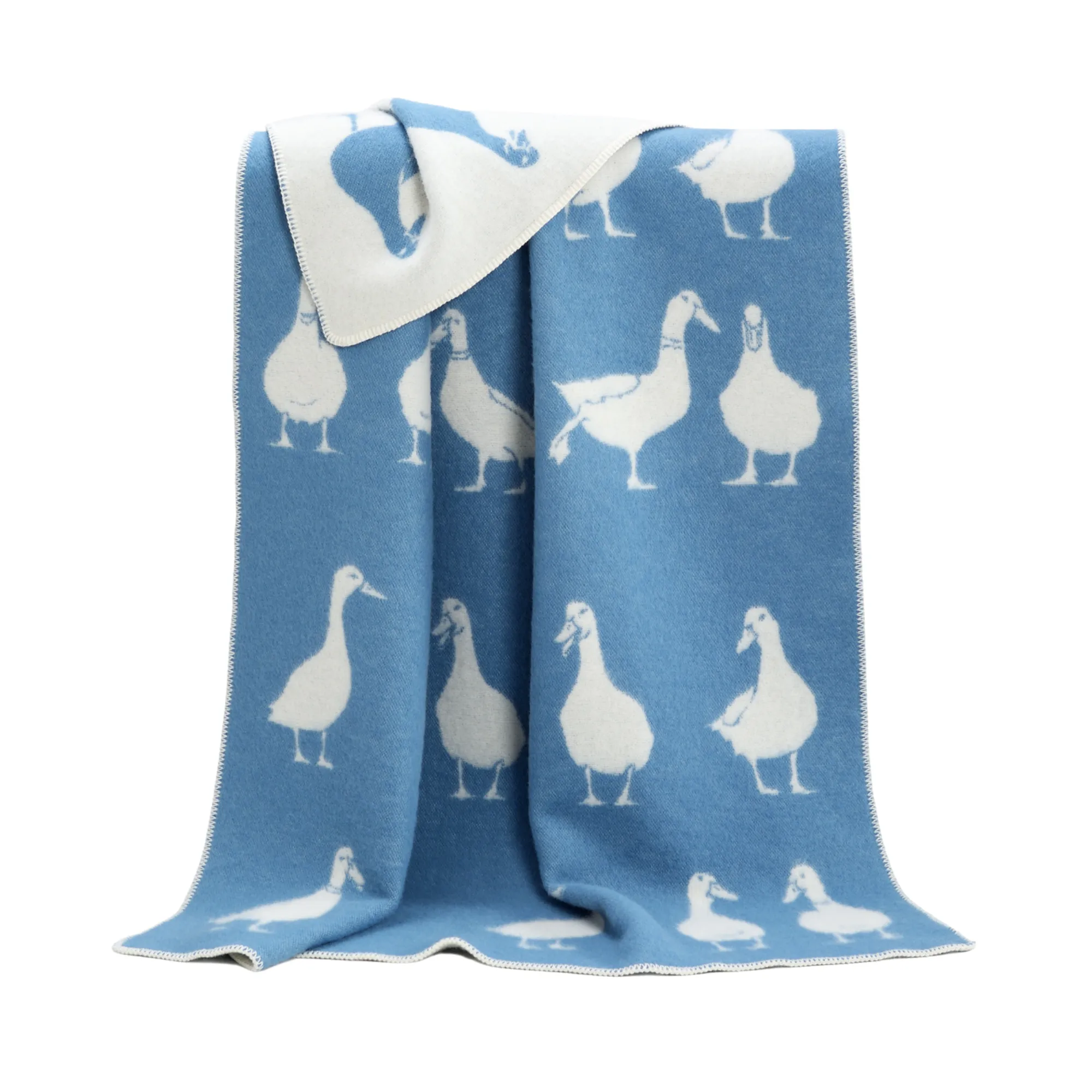 Blue Duck Wool Blanket B170032 Jj Textile Blue Duck Wool Blanket B170032 Jj Textile