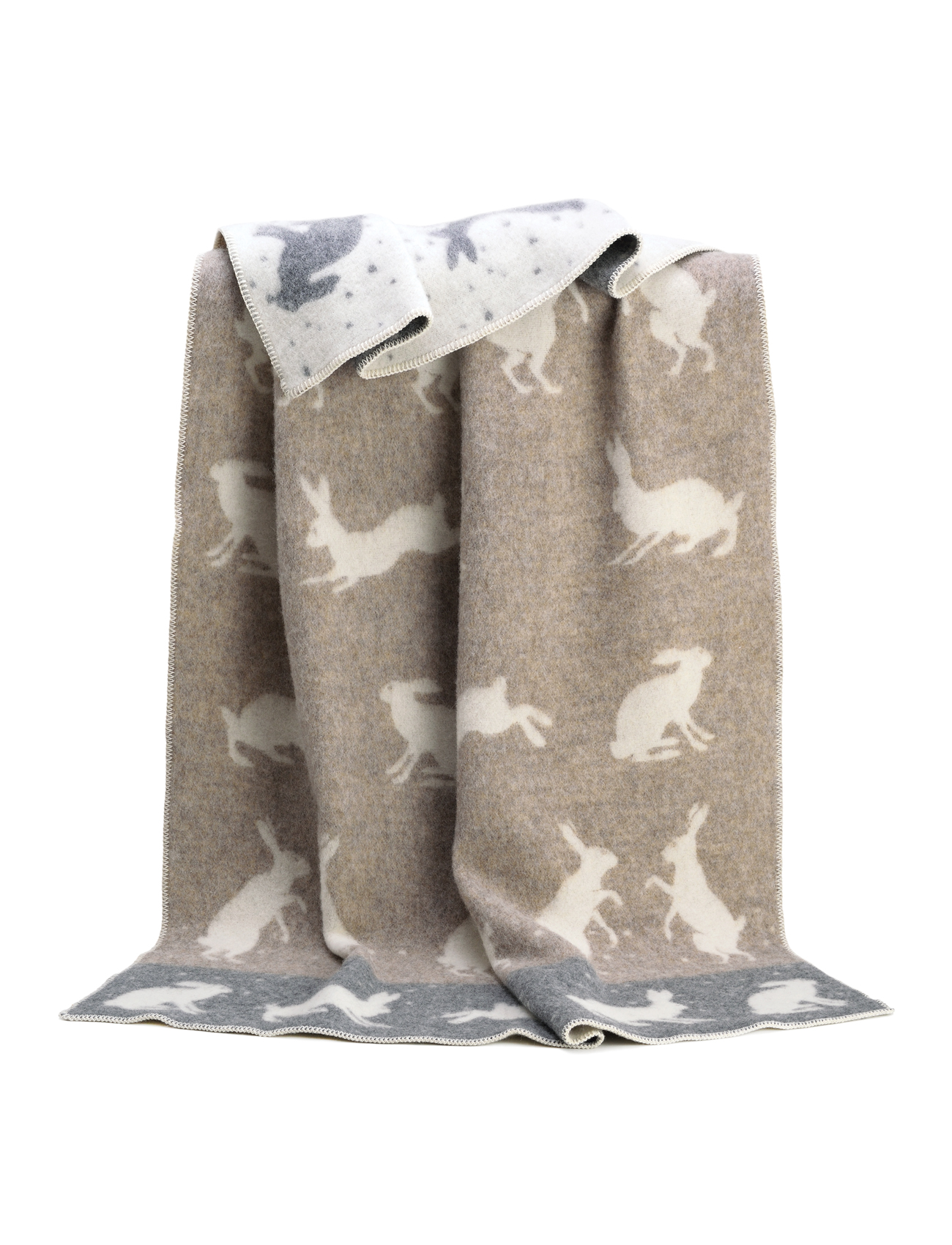 Soft Wool Blanket Sheep Dog Cat or Hare designs by JJ Textile High Quality 