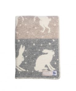 Hares Blanket Folded - JJ Textile