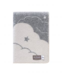 Grey Cloud Small Blanket - JJ Textile