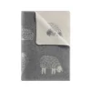 Grey Mima Midi Wool Blanket Sb170010 Jj Textile