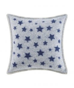 Blue Stars Cushion Cover Back- JJ Textile