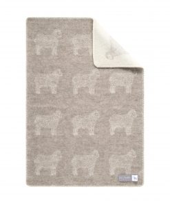 Light Brown Sheep Little Blanket - JJ Textile