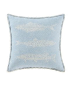 Fish Wool Cushion Cover Front Jj Textile