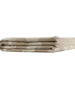 Seashells Large Recycled Cotton Blanket Ctb230003 Jj Textile Flat