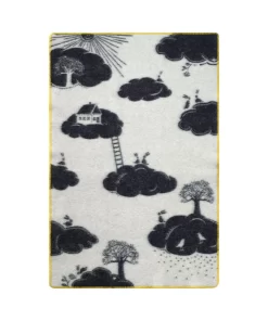 Elana Midi Wool Blanket Sb230024 Jj Textile Back