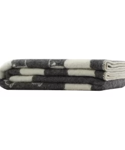 Herd Wool Blanket B230053 Jj Textile Flat