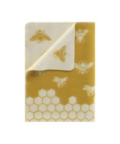 Rich Yellow Bee Small Blanket - JJ Textile