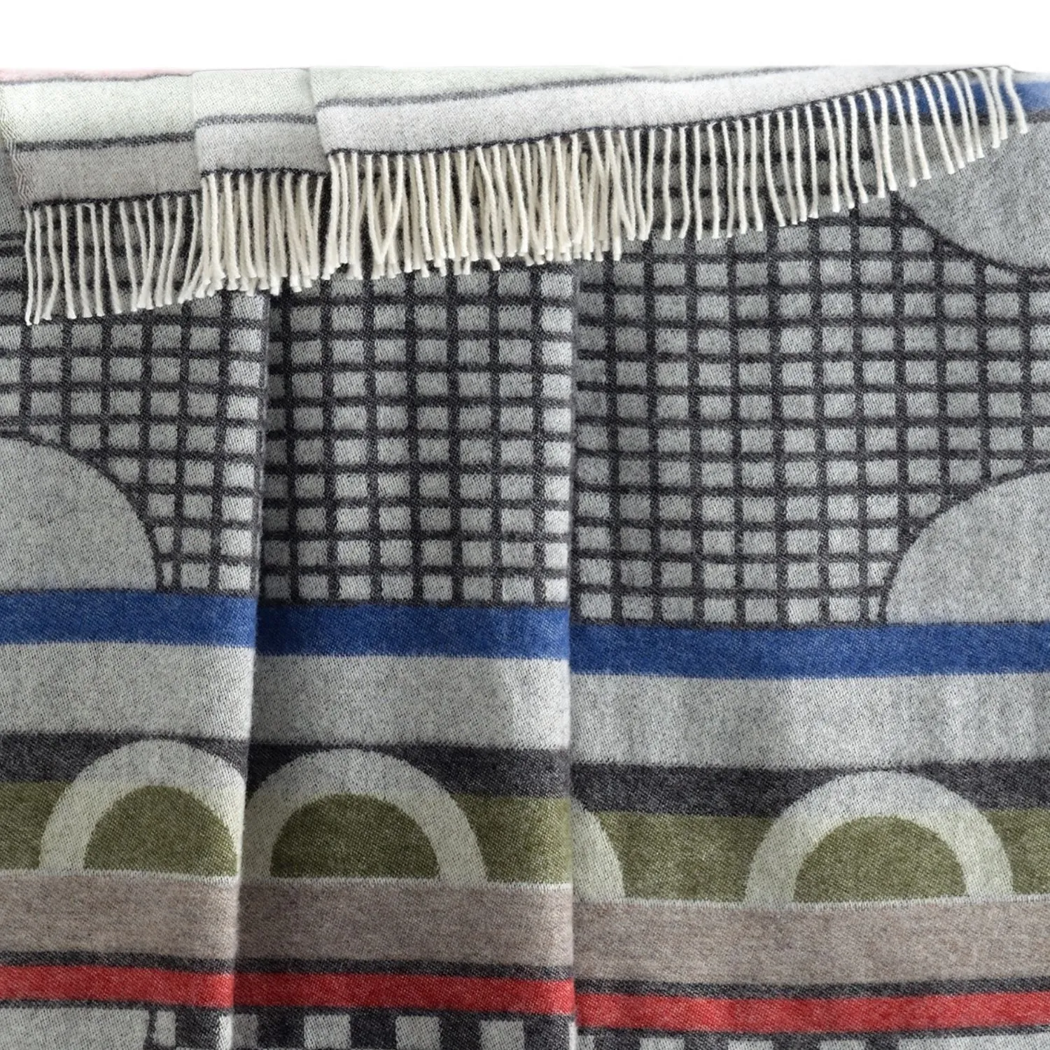 Geometric Wool Throw Thl240015 Jj Textile Edge Geometric Wool Throw Thl240015 Jj Textile Edge