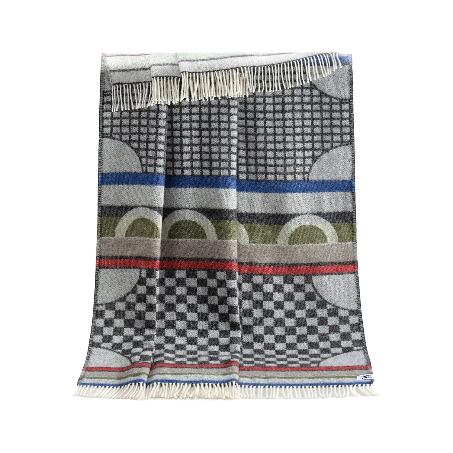 Geometric Wool Throw Thl240015 Jj Textile Geometric Wool Throw Thl240015 Jj Textile