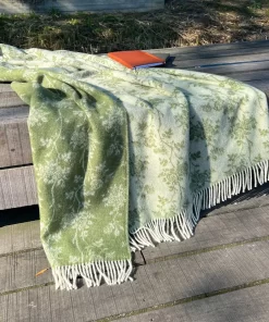 Roses Wool Throw Thl240007 Jj Textile Detail
