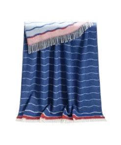 Waves Wool Throw Thl240014 Jj Textile