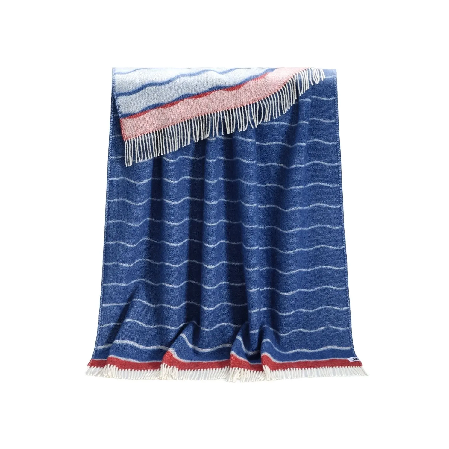 Waves Wool Throw Thl240014 Jj Textile Waves Wool Throw Thl240014 Jj Textile