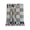 Chess Wool Throw Thl240009 Jj Textile