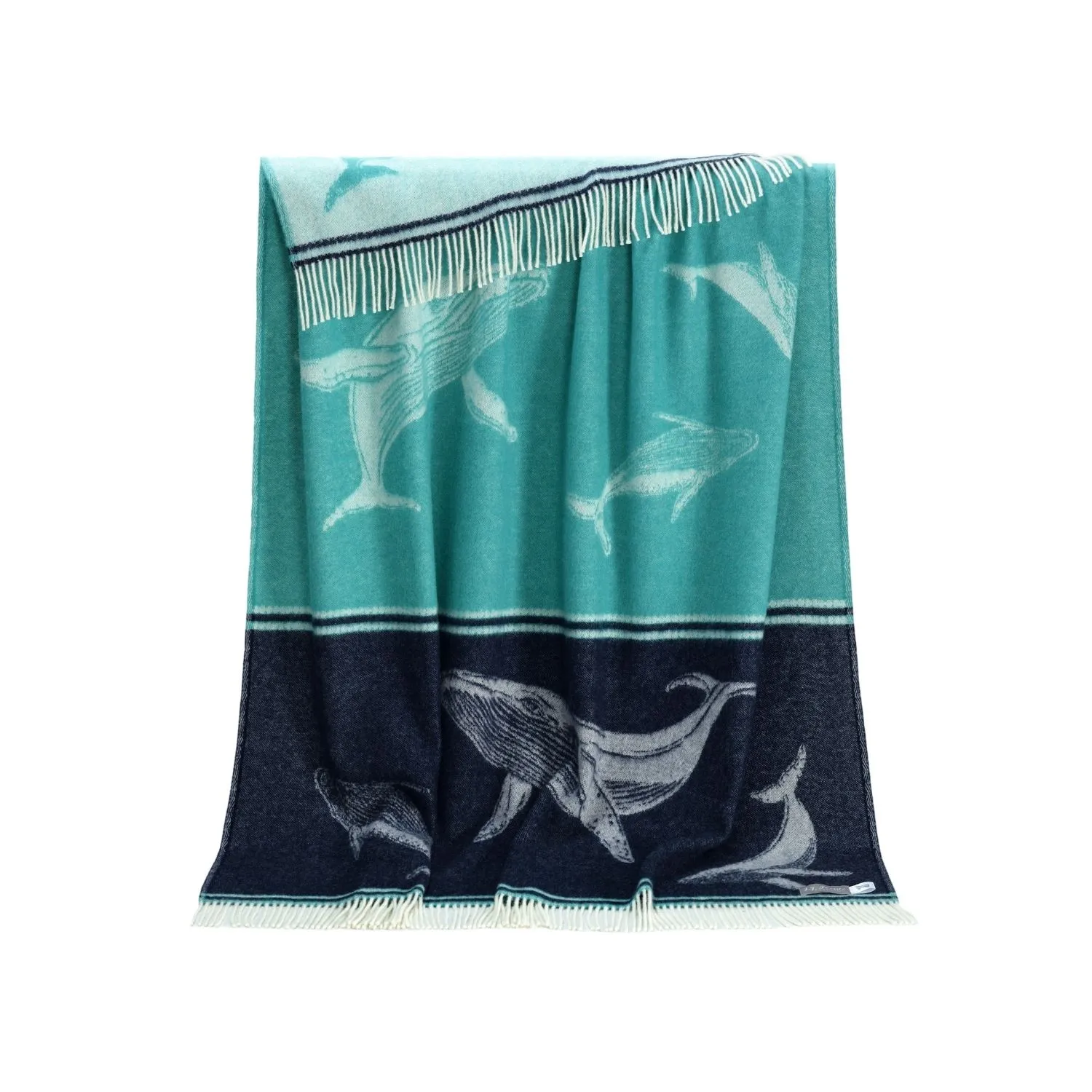 Whale Merino Wool Throw Tm250003 Jj Textile Whale Merino Wool Throw Tm250003 Jj Textile