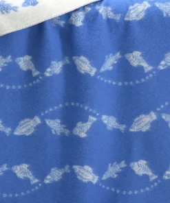 Fish Midi Wool Blanket Sb250029 Jj Textile Edge