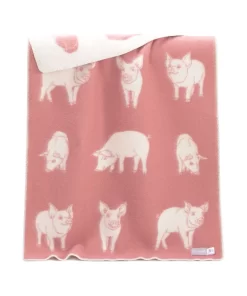 Piglet Midi Wool Blanket Sb250028 Jj Textile Full