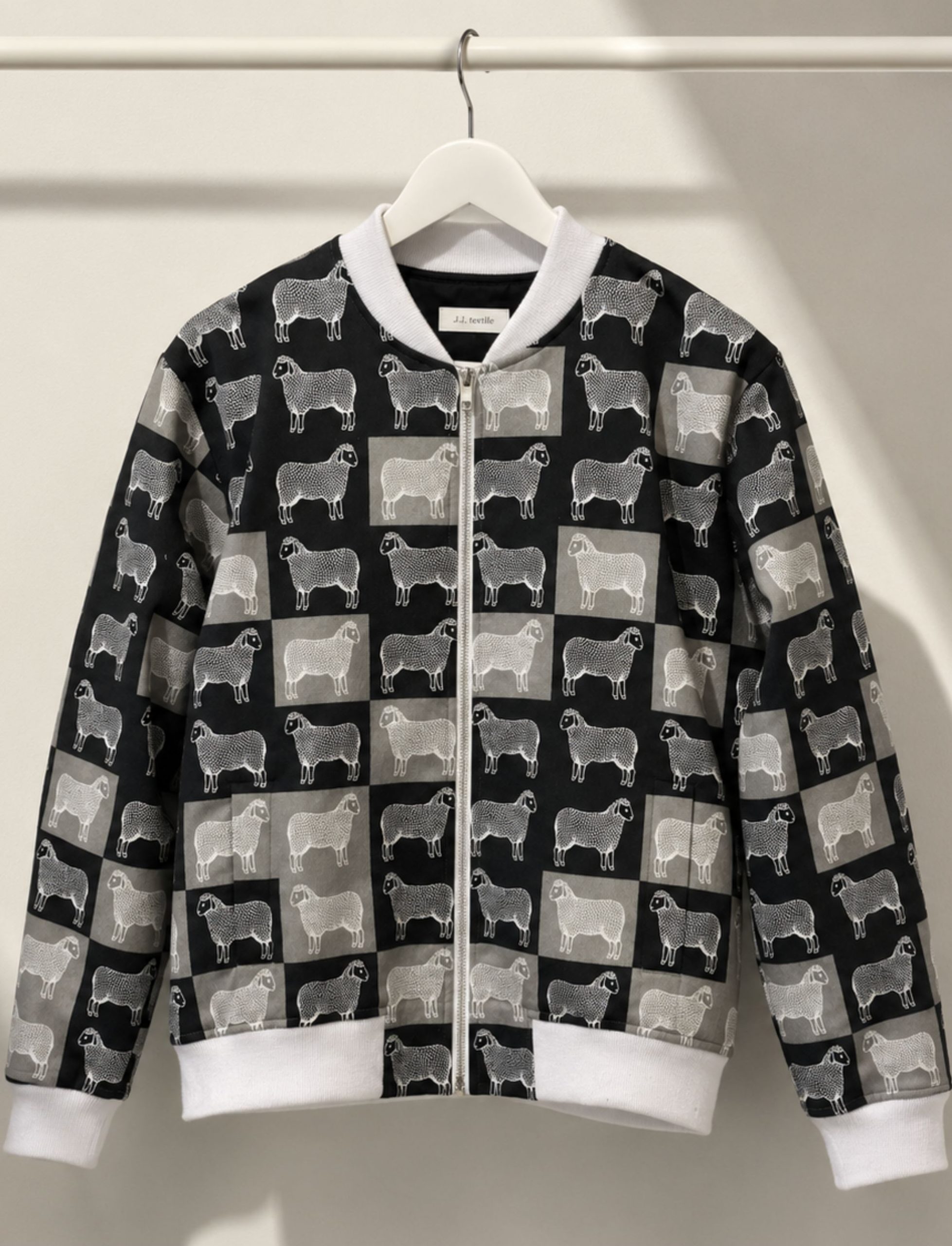 Sheep Denim Bomber Jacket Sheep Denim Bomber Jacket