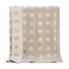 Seashell Large Recycled Cotton Blanket