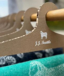 J.j. Textile Cardboard Hangers Close 2