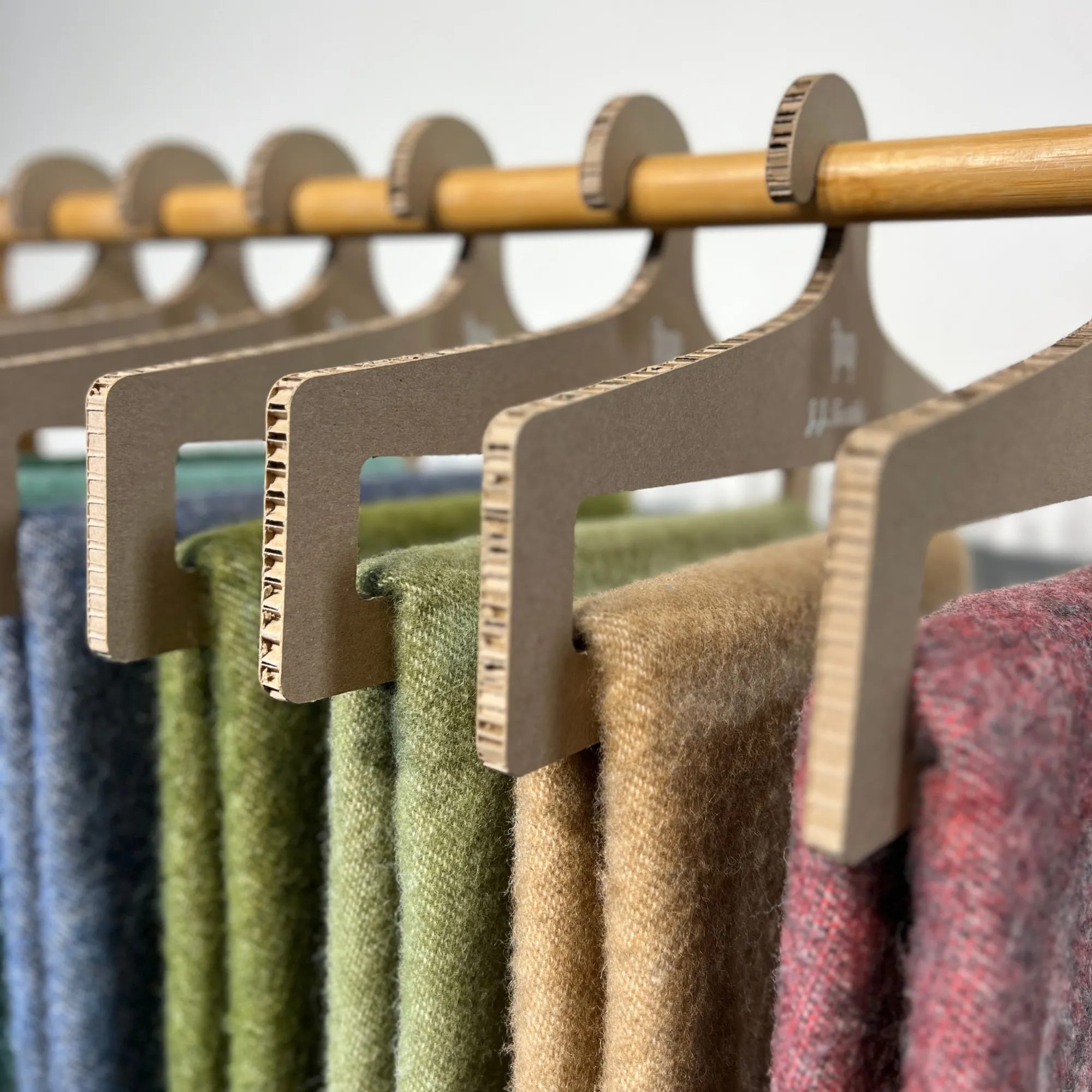 J.j. Textile Cardboard Hangers Colours 1 J.j. Textile Cardboard Hangers Colours 1